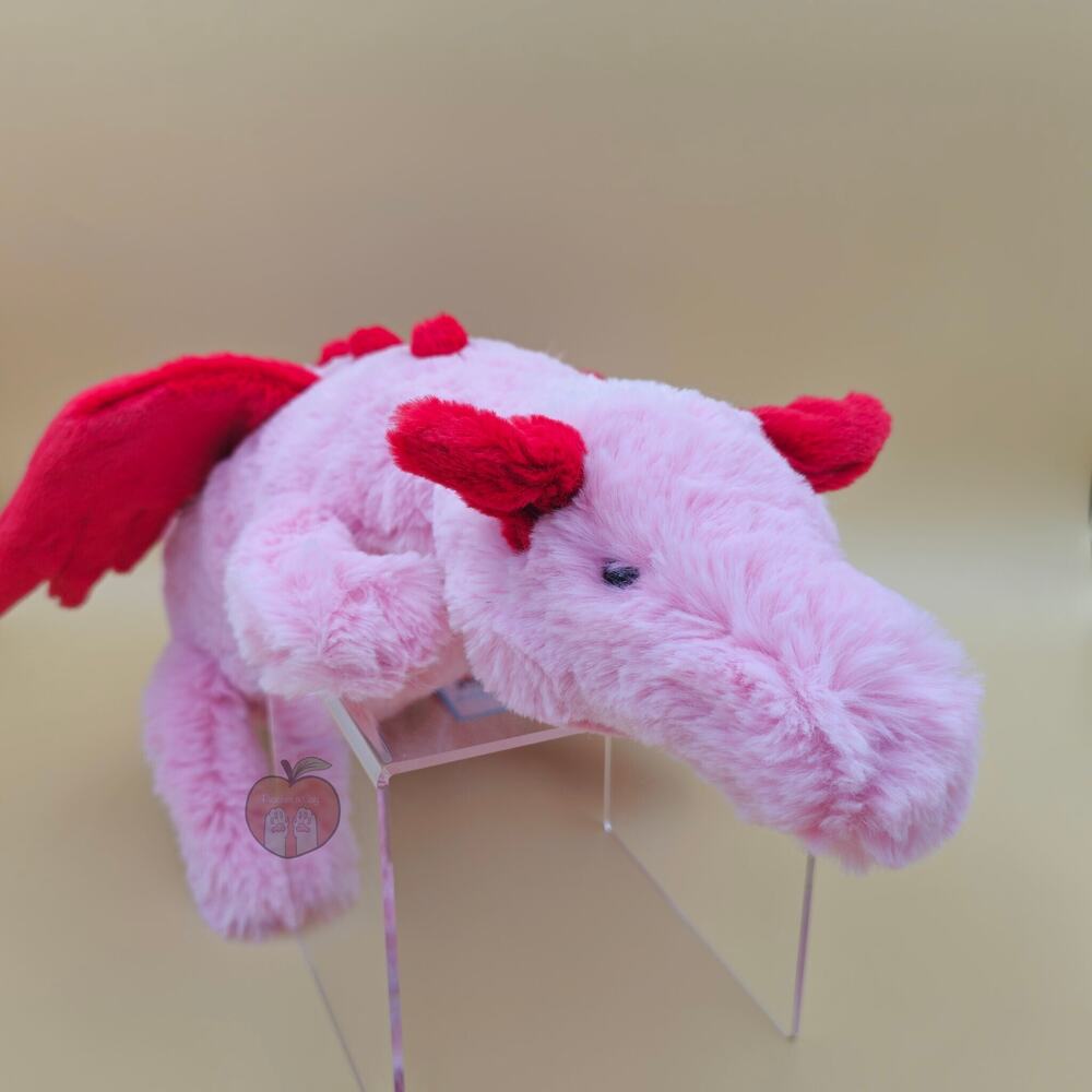 Jellycat Heart Dragon Large - AUTHENTIC - NEW WITH TAGS